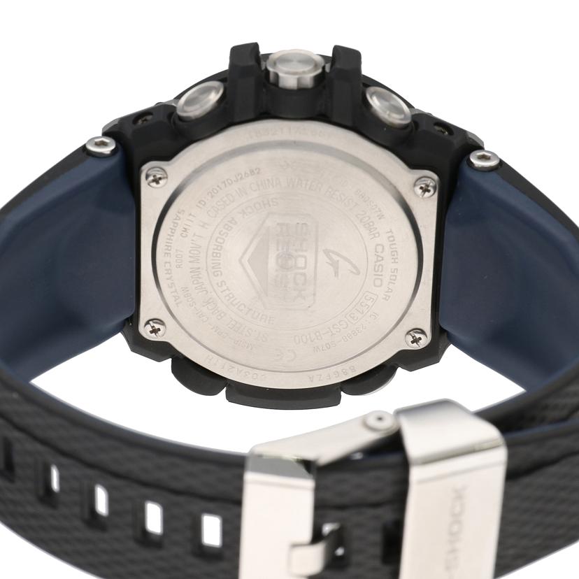 ＣＡＳＩＯ カシオ/Ｇ－ＳＨＯＣＫ／Ｇ－ＳＴＥＥＬ／ソーラー×Ｂｌｕｅｔｏｏｔｈ/GST-B100XA-1AJF//003*****/Aランク/75