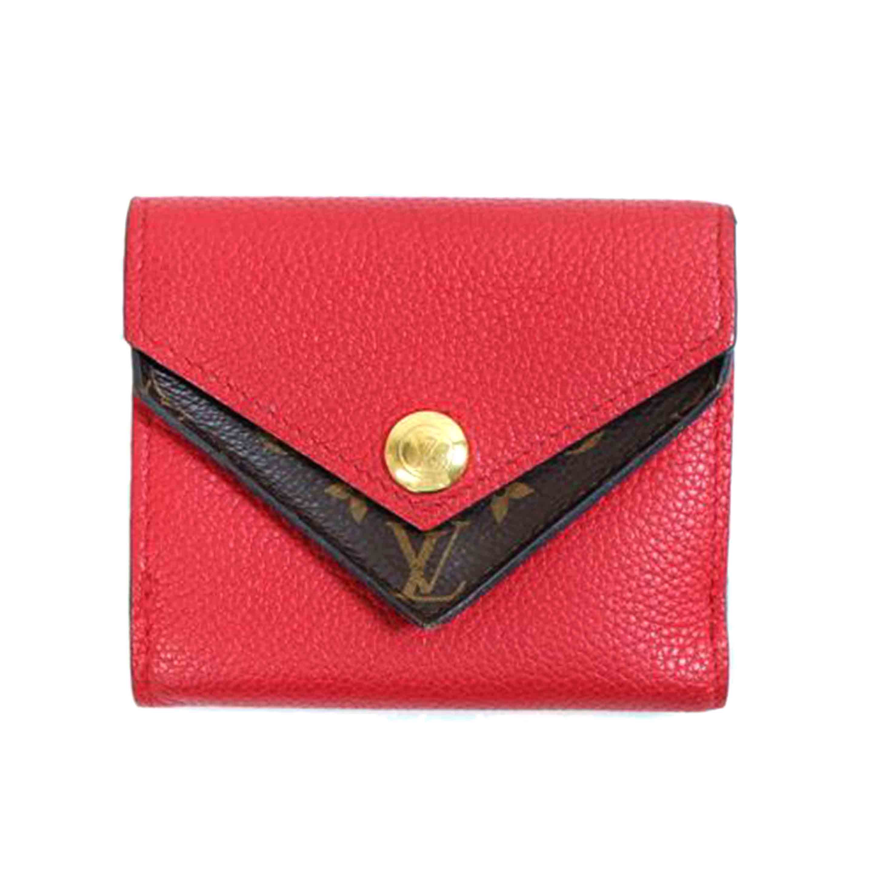 　　ＬＶ ルイヴィトン/ポルトフォイユ・ドゥブルＶコンパクト/M64419//CA2***/Bランク/71