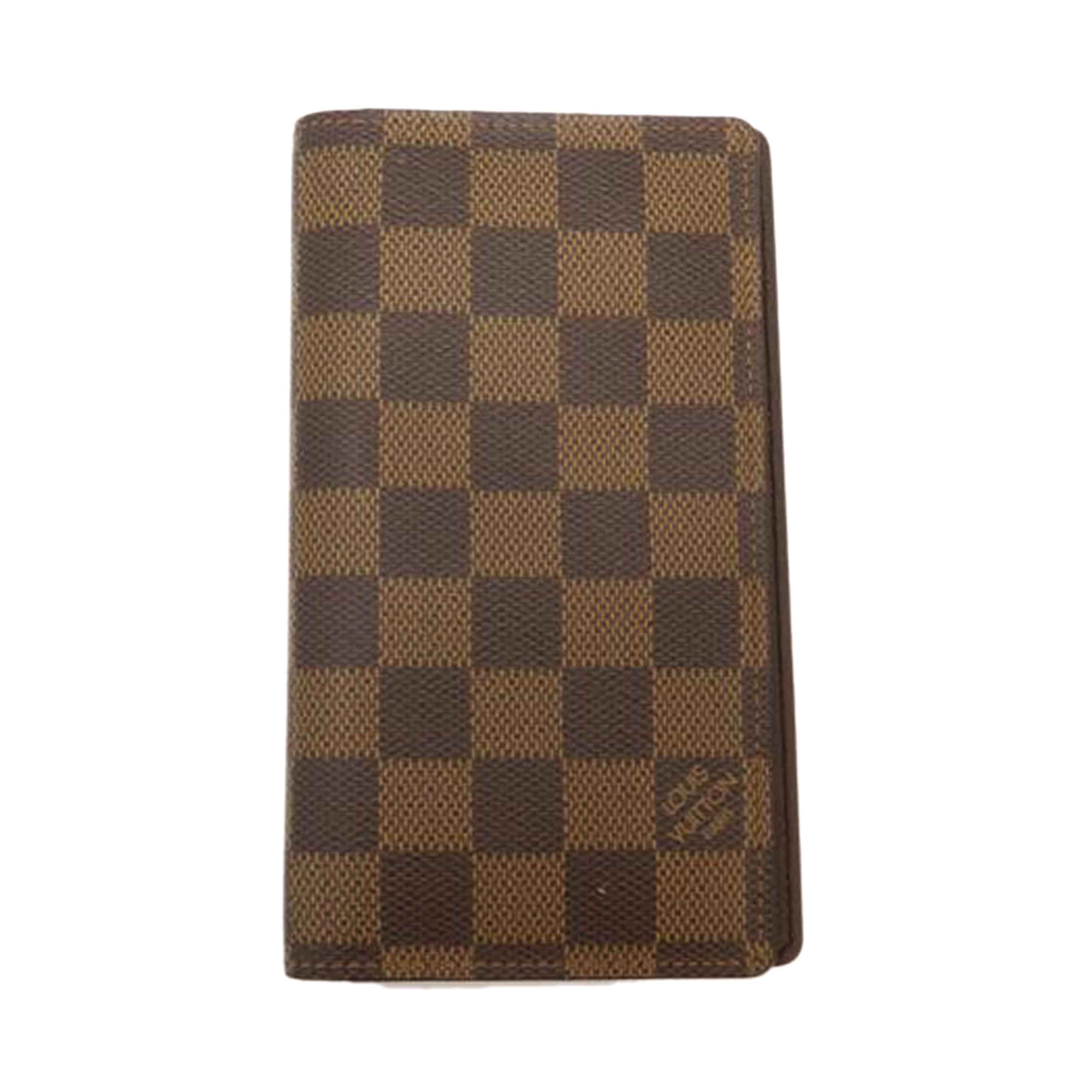ＬＯＵＩＳ　ＶＵＩＴＴＯＮ ルイヴィトン　手帳カバー　市松模様/アジェンタ　ポッシュ／ダミエ・エベヌ/R20703//CA0036/ABランク/69
