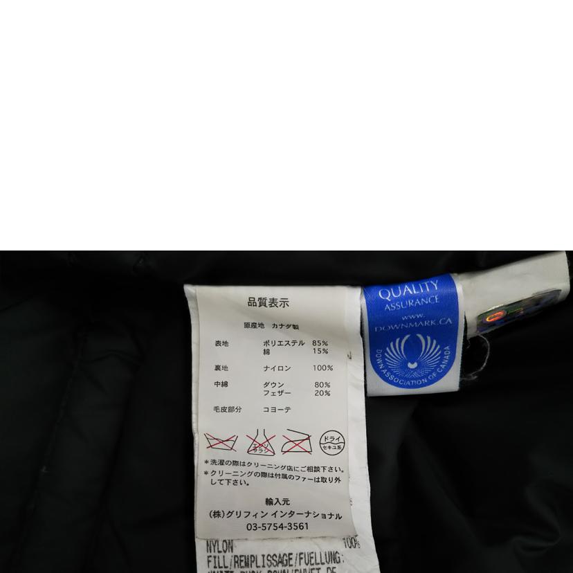 ＣＡＮＡＤＡ　ＧＯＯＳＥ　 カナダグース/ＣＨＡＲＬＯＴＴＥ　ダウンジャケット　ＯＬＶ/2300JL R//ABランク/07