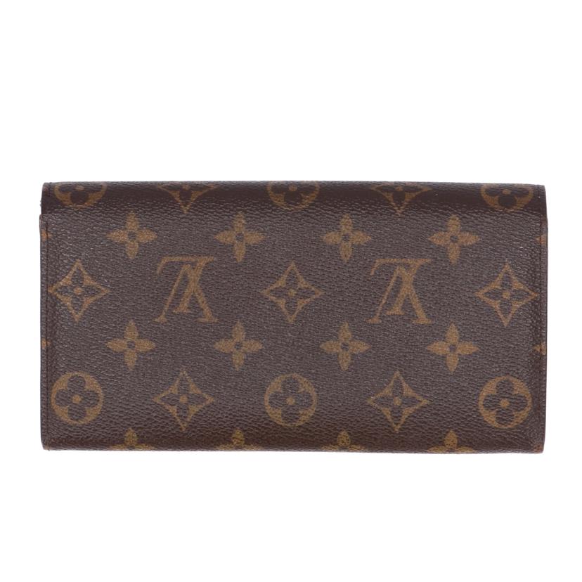 ＬＯＵＩＳＶＵＩＴＴＯＮ ルイヴィトン/ポルトフォイユサラ／モノグラムレオパードヒョウ柄/M60105//CA5110/Bランク/75