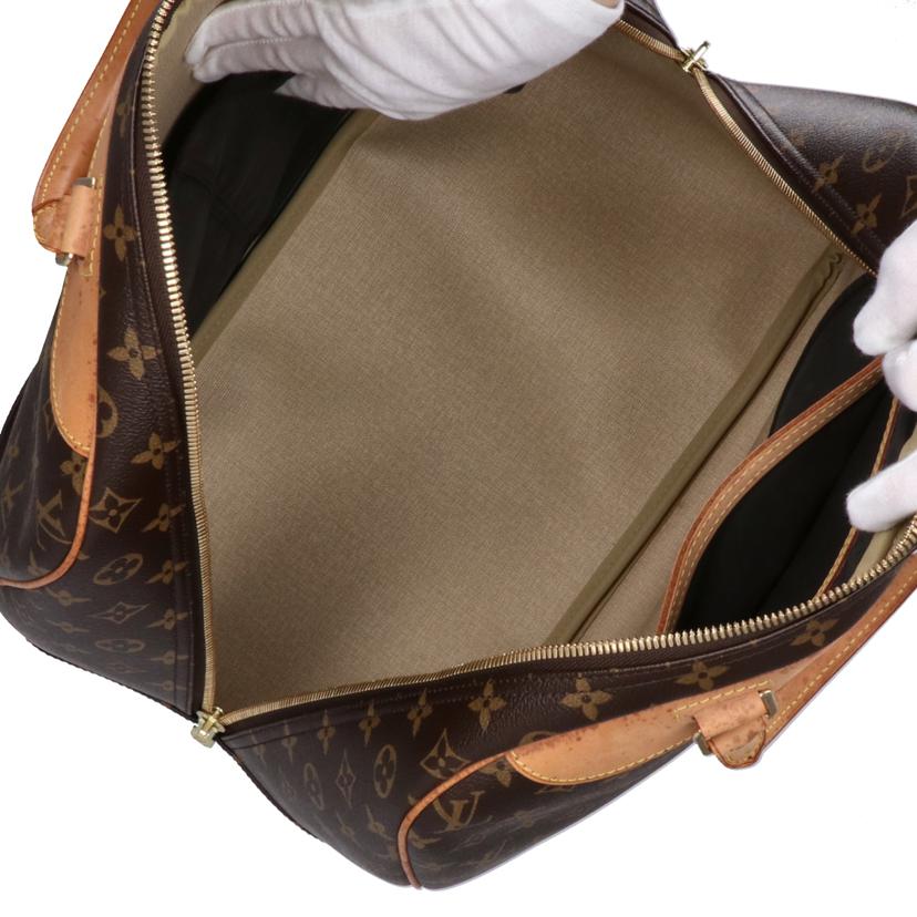 Louis Vuitton ブラウン ボストンバッグ ルイヴィトンエヴァジオン シューズ収納ポケット付き 14145