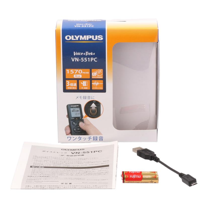 ＯＬＹＭＰＵＳ/ＩＣレコーダー/VN-551PC//Bランク/65