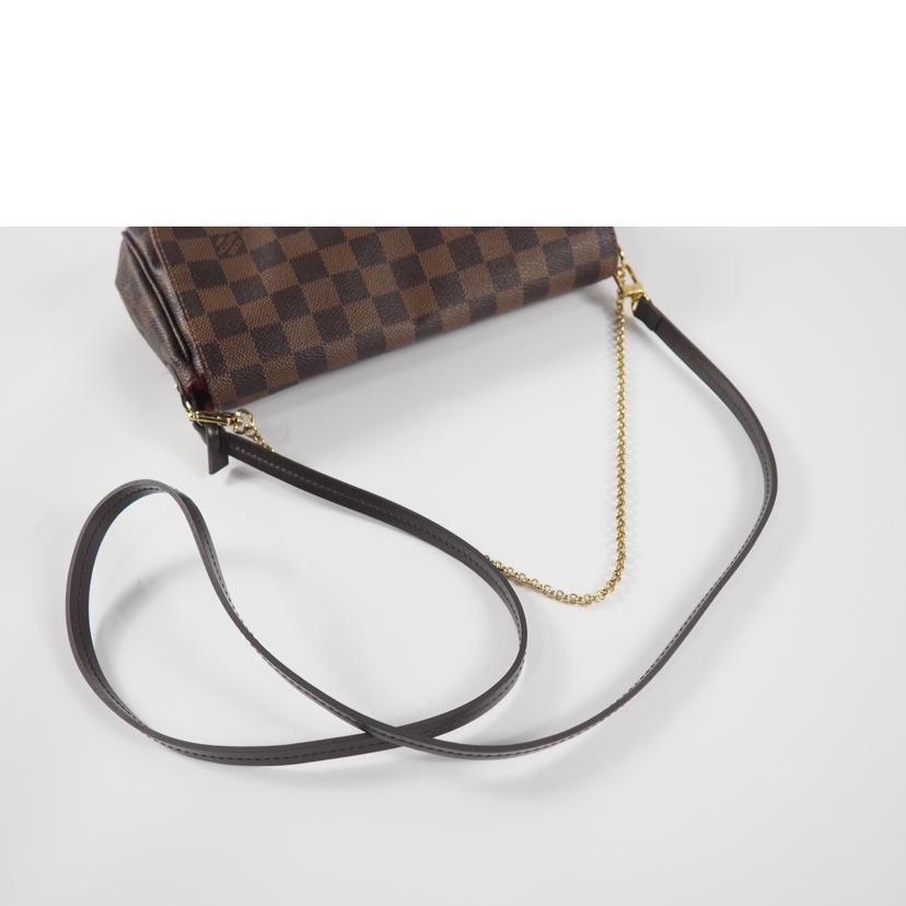 ＬＯＵＩＳ　ＶＵＩＴＴＯＮ ルイヴィトン ルイ・ヴィトン ビトン ダミエ・エベヌ 市松模様 ブラウン 茶 チェーンハンド ２ｗａｙバッグ ショルダーバッグ ハンドバッグ トートバッグ ブラウン メンズ レディース 定番 人気 ＬＶ 斜め掛け 肩がけ/フェイボリットＭＭ／ダミエ／エベヌ/N41129//DU2***/ABランク/79