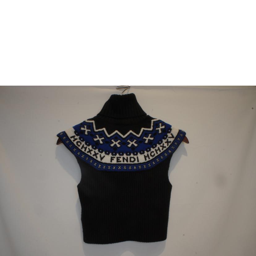 ＦＥＮＤＩ　 フェンディ/ハイネックウールニットノースリーブ//ABランク/92