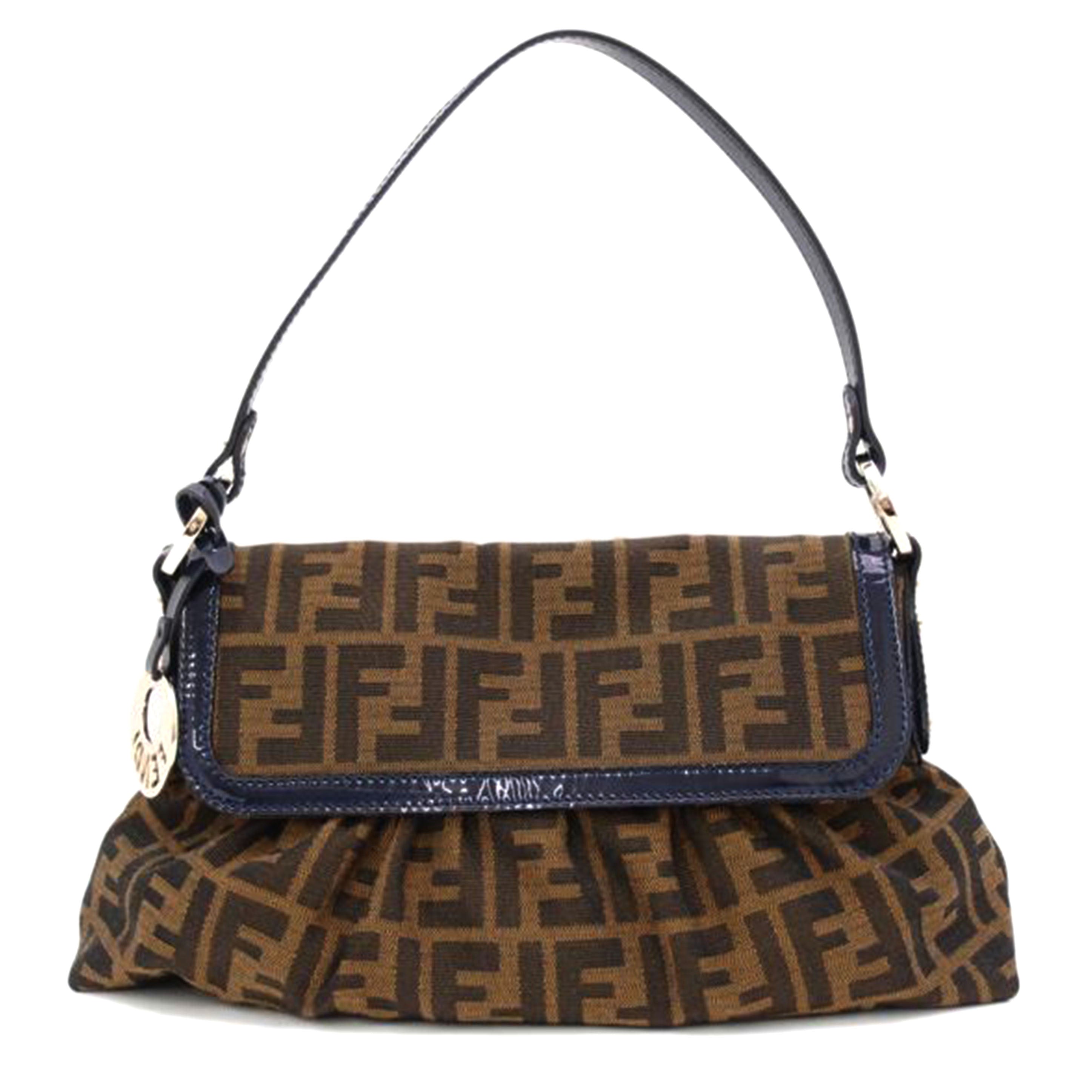 ＦＥＮＤＩ フェンディ　ショルダー　ハンドバッグ　手提げ　肩掛け/ズッカ柄ワンショルダー/8BR445//AX84507/Aランク/69