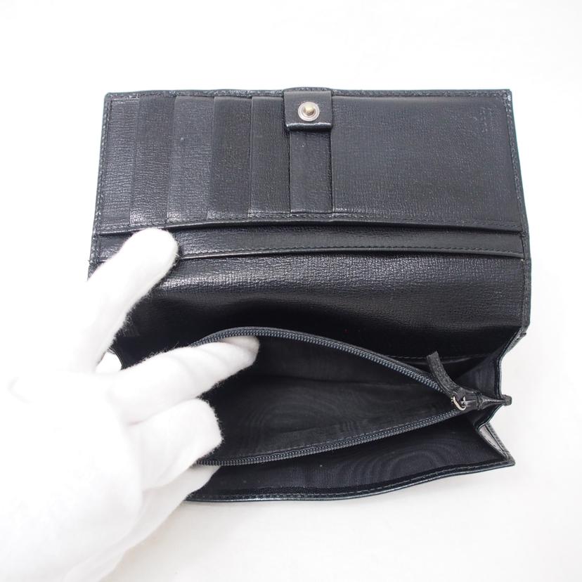 ＧＵＣＣＩ/レザー／２つ折り長財布/123660//2149/Bランク/78