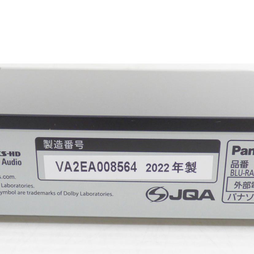 Ｐａｎａｓｏｎｉｃ パナソニック/ＢＤプレーヤー／ＤＭＰ－ＢＤ９０/DMP-BD90//VA2EA008564/ABランク/64