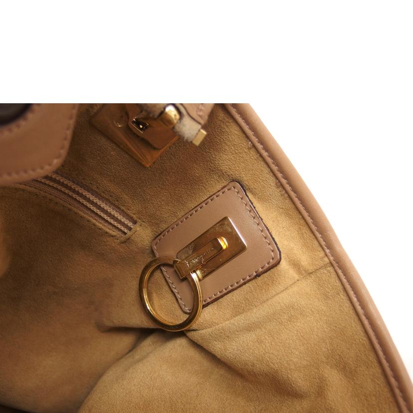 Ｆｅｒｒａｇａｍｏ フェラガモ/スエード／ナイロントートバッグ//DH-21/Bランク/04