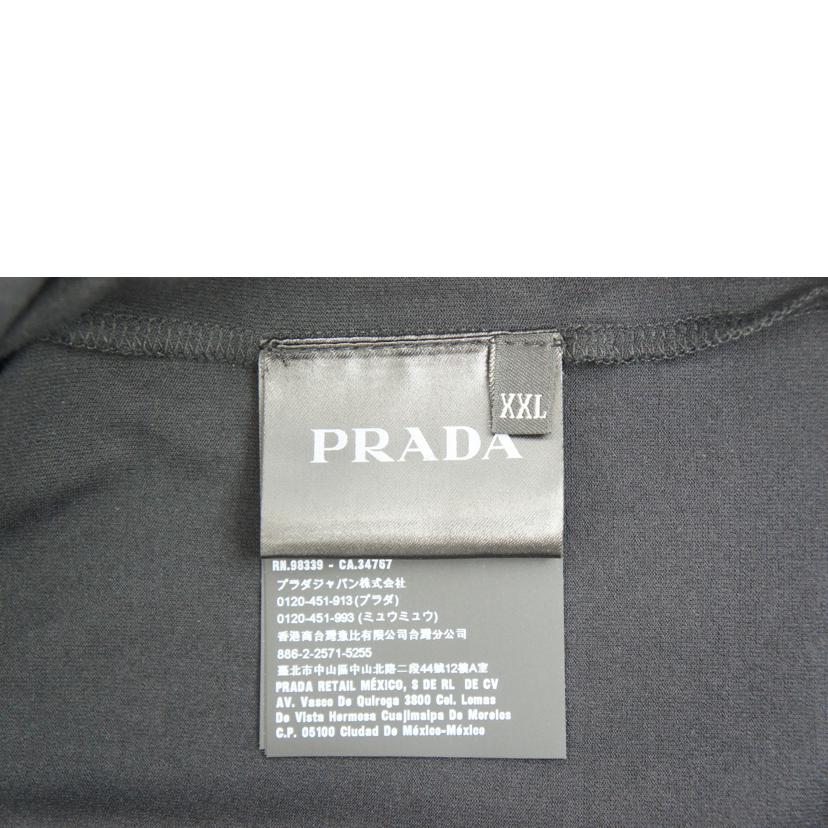 ＰＲＡＤＡ プラダ/ＶネックＴシャツ　ＮＥＲＯ／ブラック/SJN251//Aランク/05