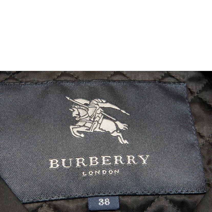 ＢＵＲＢＥＲＲＹ バーバリー/ナイロンコートブラックキルティングライナー付//ABランク/92
