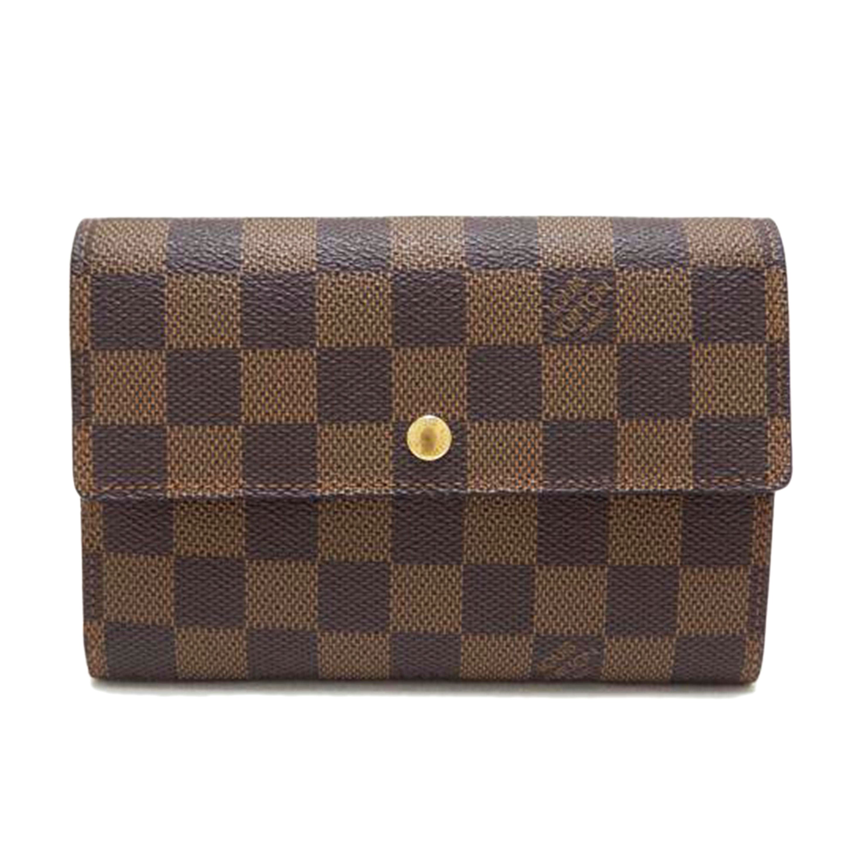 ＬＯＵＩＳ　ＶＵＩＴＴＯＮ ルイ・ヴィトン/ポルトトレゾールエテュイパピエ／ダミエエベヌ/N61202//SP0014/ABランク/85