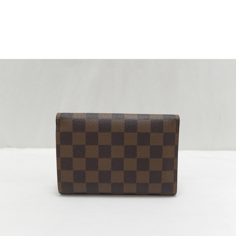 ＬＯＵＩＳ　ＶＵＩＴＴＯＮ ルイ・ヴィトン/ポルトトレゾールエテュイパピエ／ダミエエベヌ/N61202//SP0014/ABランク/85