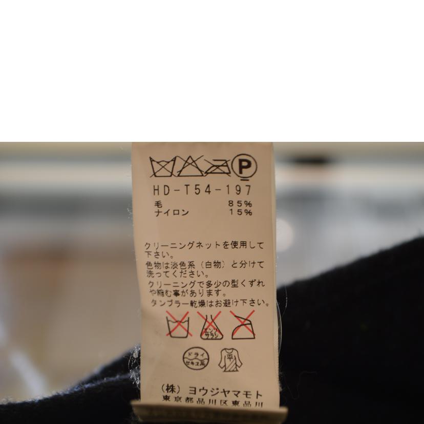 Ｙｏｈｊｉ　Ｙａｍａｍｏｔｏ ようじ　やまもと/ヨウジヤマモトウールニットメンズカーディガン／Ｍサイズ/HD-T54-197//ABランク/89