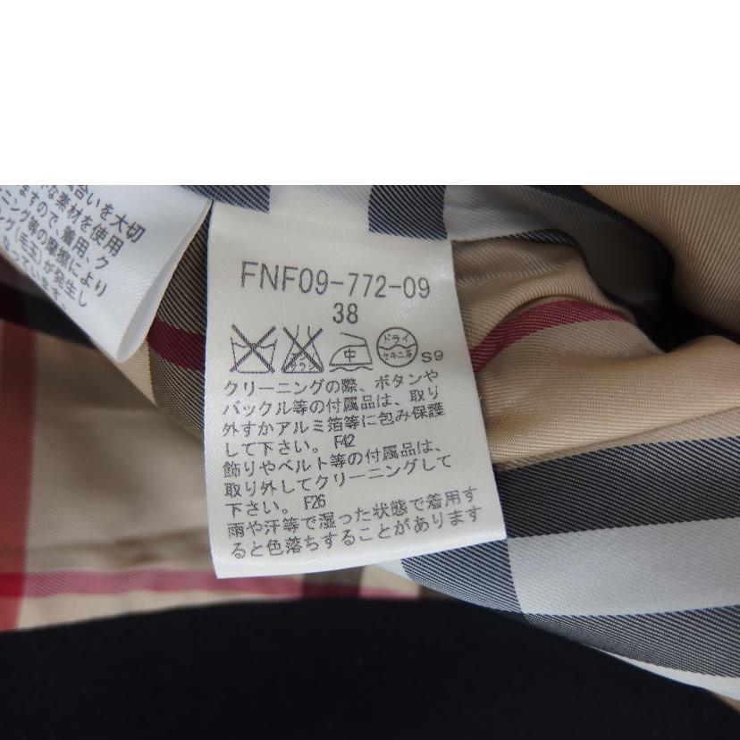 ＢＵＲＢＥＲＲＹ　ＢＬＵＥ　ＬＡＢＥＬ　 ﾊﾞｰﾊﾞﾘｰ/ＢＵＲＢＥＲＲＹ　ＢＬＵＥ　ＬＡＢＥＬ　アンゴラ混コート/FNF 09-772-09//ABランク/82