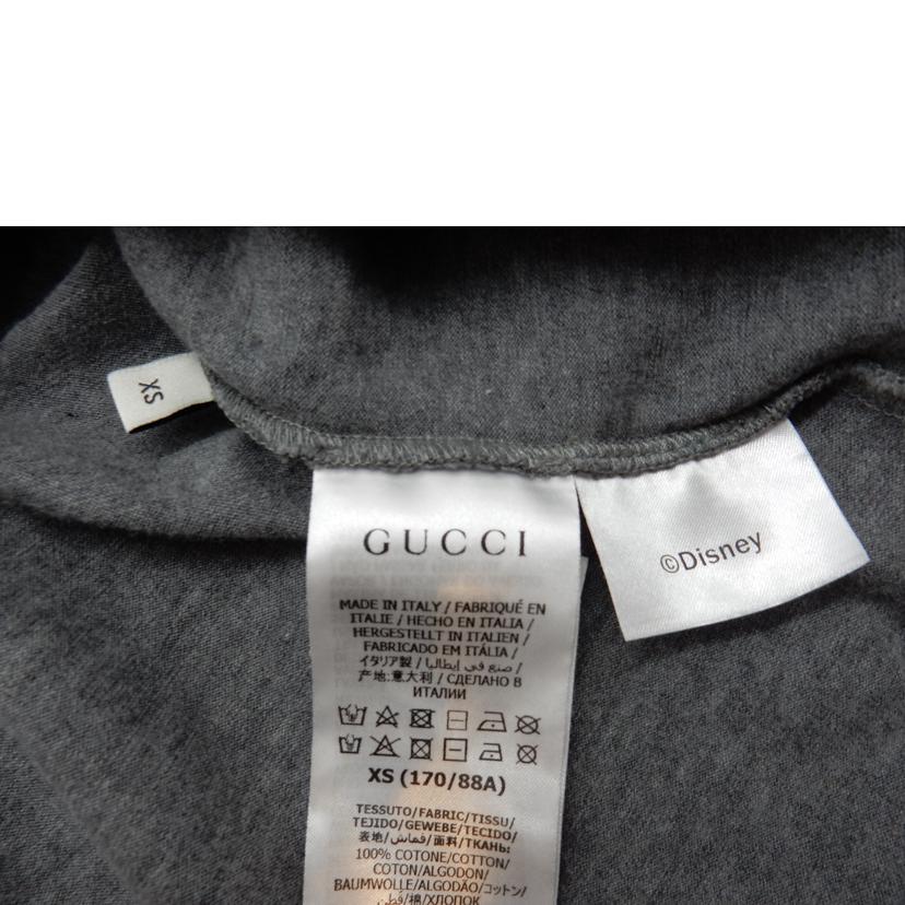 ＧＵＣＣＩ　 ｸﾞｯﾁ/ディズニーコラボ／オーバーサイズ／プリントＴシャツ／グレー/565806//ABランク/02