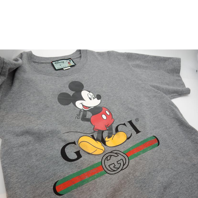 ＧＵＣＣＩ　 ｸﾞｯﾁ/ディズニーコラボ／オーバーサイズ／プリントＴシャツ／グレー/565806//ABランク/02