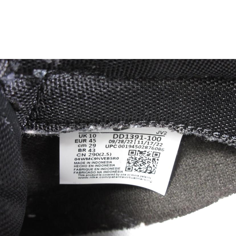 ＮＩＫＥ ナイキ/ＮＩＫＥ　ＤＵＮＫ　ＬＯＷ　ＲＥＴＲＯ/DD1391-100//ABランク/70