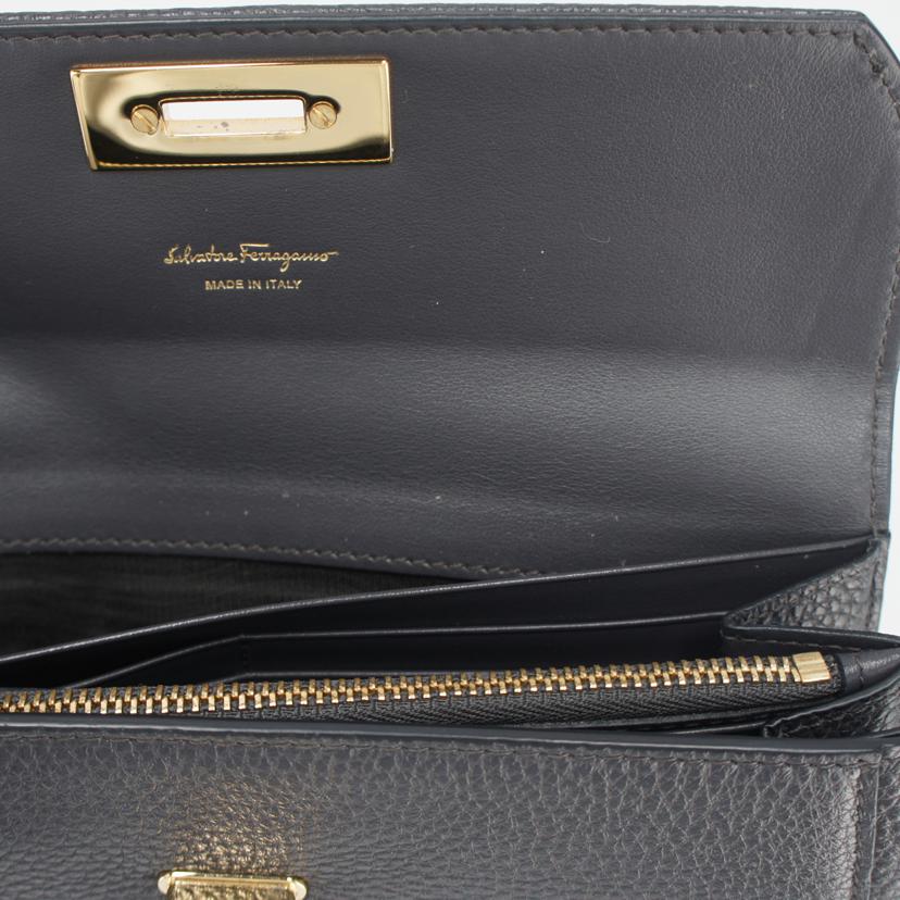 Ｆｅｒｒａｇａｍｏ フェラガモ/ガンチーニレザー長財布/C225//ABランク/75