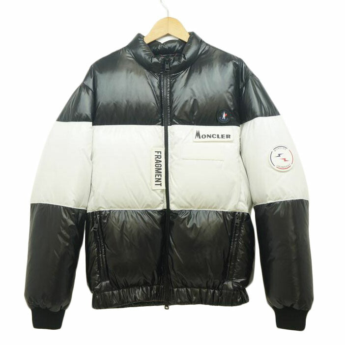 ＭＯＮＣＬＥＲ×ＦＲＡＧＭＥＮＴ モンクレール　フラグメント/ＷＯＮＤＲＡダウンジャケット　ＢＬＫ／ＷＨＴ/D209U4030950 68950//Bランク/09