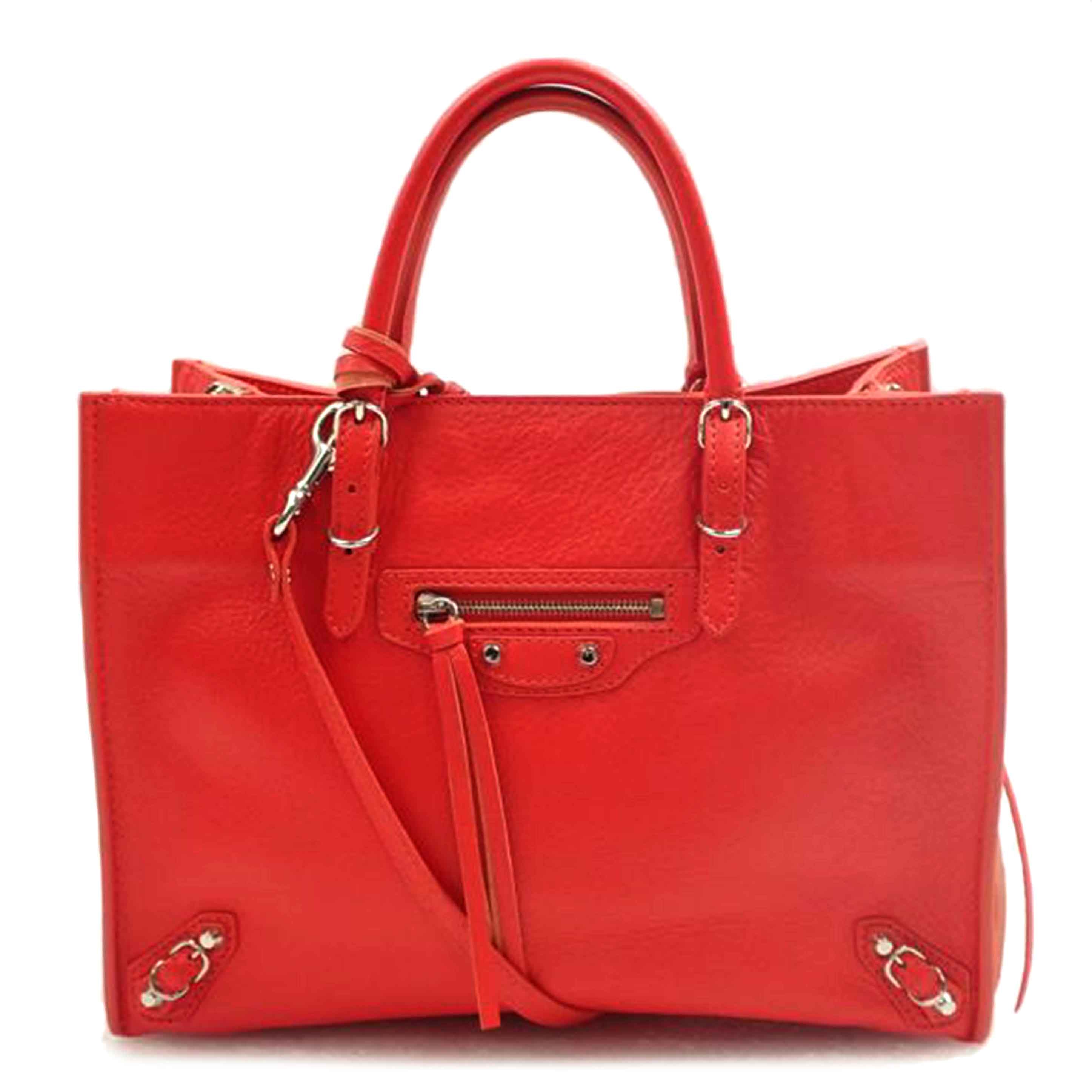 ＢＡＬＥＮＣＩＡＧＡ バレンシアガ/ペーパーレザー２ｗａｙショルダー/370926//ABランク/62
