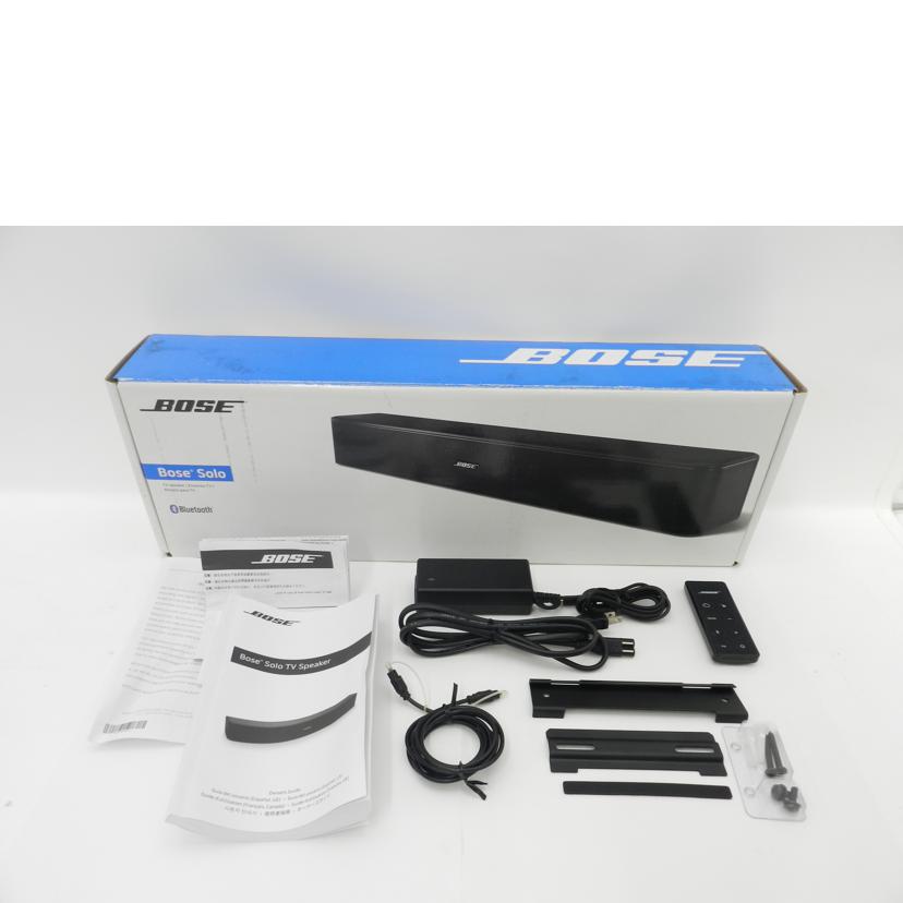 ＢＯＳＥ ボーズ/サウンドバースピーカー/Solo 5 TV sound system//074226Z62210361AE/ABランク/69