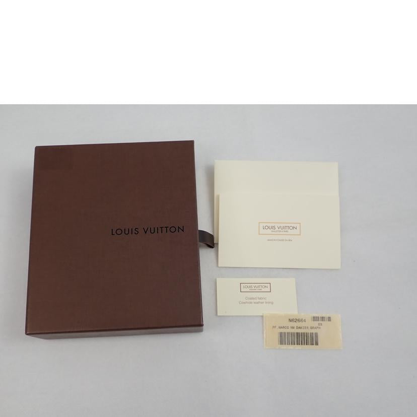 ＬＶ LV/ポルトフォイユ・マルコ／グラフィット/N62664//CA1152/ABランク/62