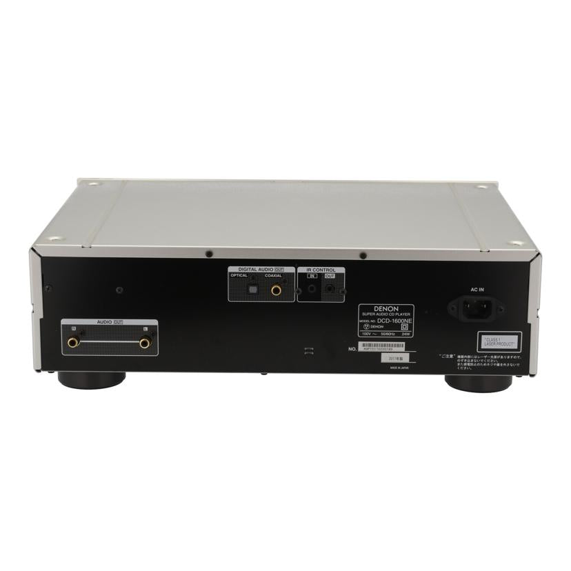 ＤＥＮＯＮ デノン/ＳＡＣＤプレーヤー/DCD-1600NE//AGP15170200749/Bランク/77