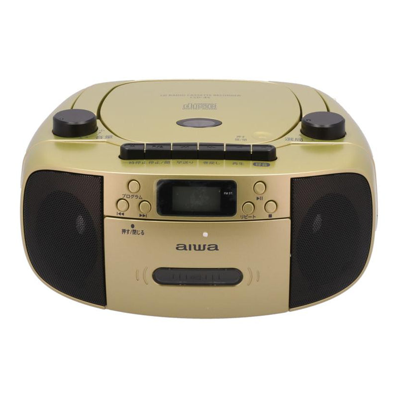 503アイワ　CD ラジオカセットレコーダー　CSD-M20 【未使用に近い、美品】