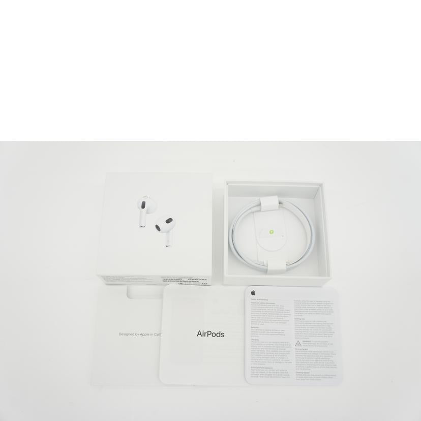 Ａｐｐｌｅ アップル/ＡｉｒＰｏｄｓ　３世代/MPNY3J/A//SH4NVX7PY9K/ABランク/75