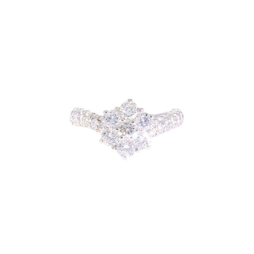 /　Ｐｔ９００ダイヤリング１．００ｃｔ／０．４０ｃｔ//Aランク/75
