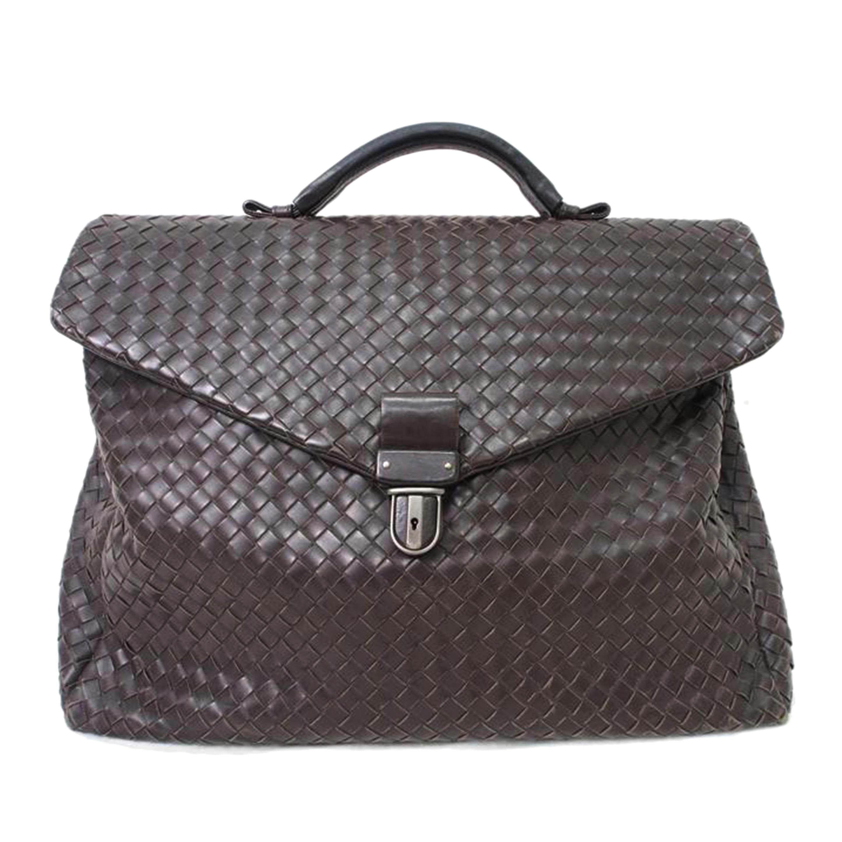 ＢＯＴＴＥＧＡ ボッテガ/ＢＯＴＴＥＧＡ　イントレチャート／レザービジネスバッグ/122139 V4651　2040//Bランク/78