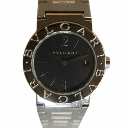 ＢＶＬＧＡＲＩ　 ブルガリ/ブルガリブルガリ黒文字盤ＱＺ/BB26SS//L371929/ABランク/92