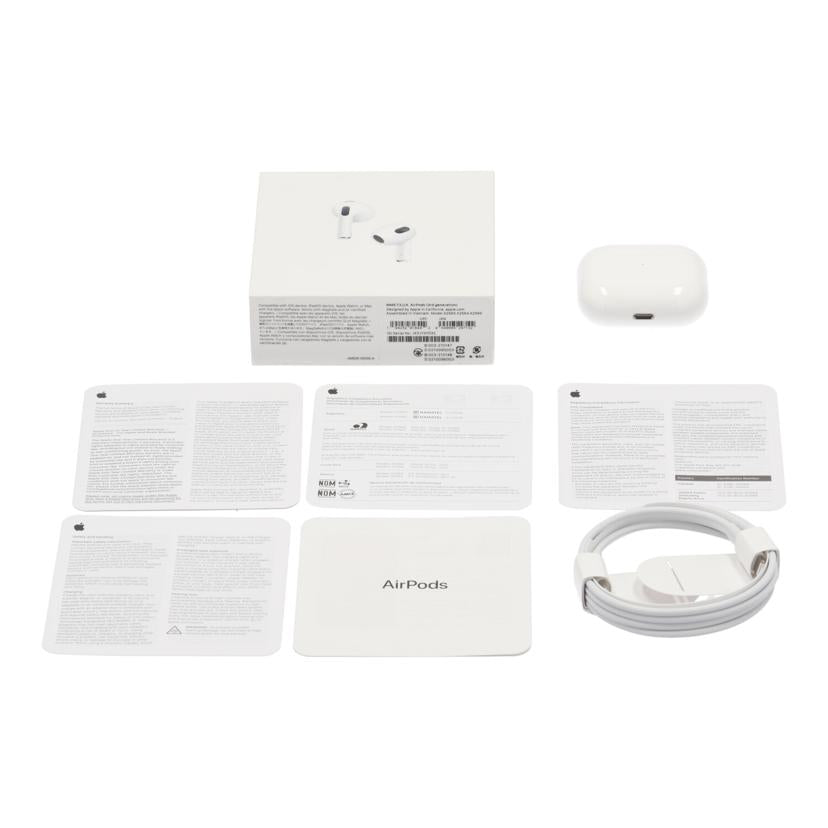 Ａｐｐｌｅ アップル/ＡｉｒＰｏｄｓ（第３世代）/MME73J/A//JX3JY3YD32/Aランク/09