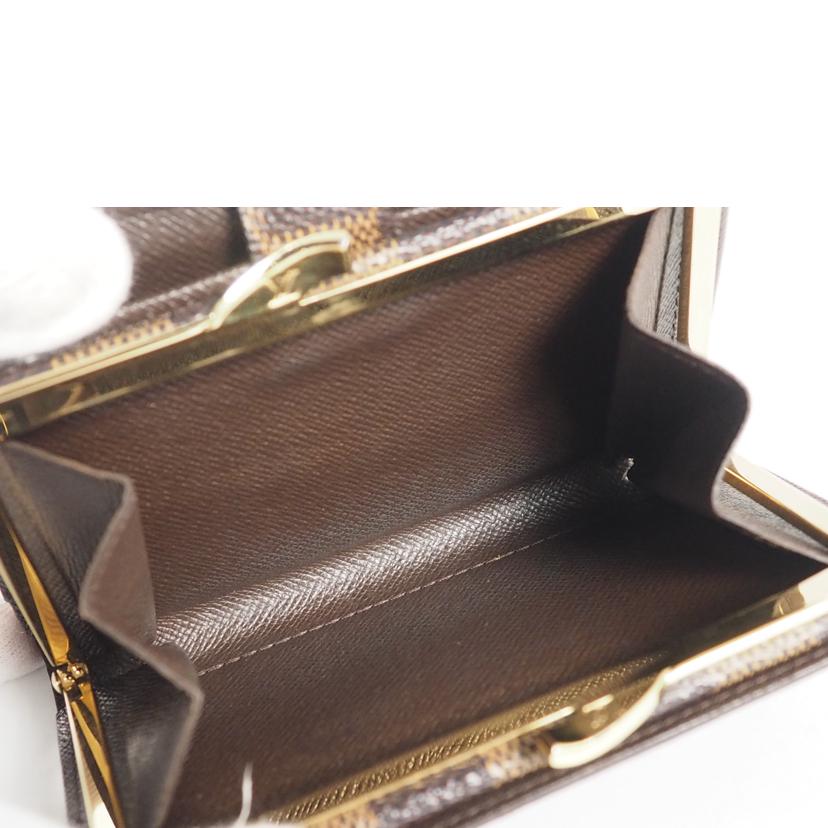 ＬＯＵＩＳ　ＶＵＩＴＴＯＮ ルイヴィトン/ポルトフォイユヴィエノワ／ダミエ/N61664//TH0094/Bランク/79