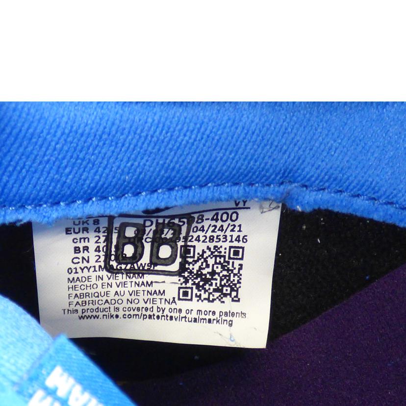 ＮＩＫＥ ナイキ/ＵＮＤＥＦＥＡＴＥＤ　×　Ｎｉｋｅ　Ｄｕｎｋ　Ｌｏｗ　ＳＰ　＂Ｒｏｙａｌ＂/DH6508-400//Aランク/64