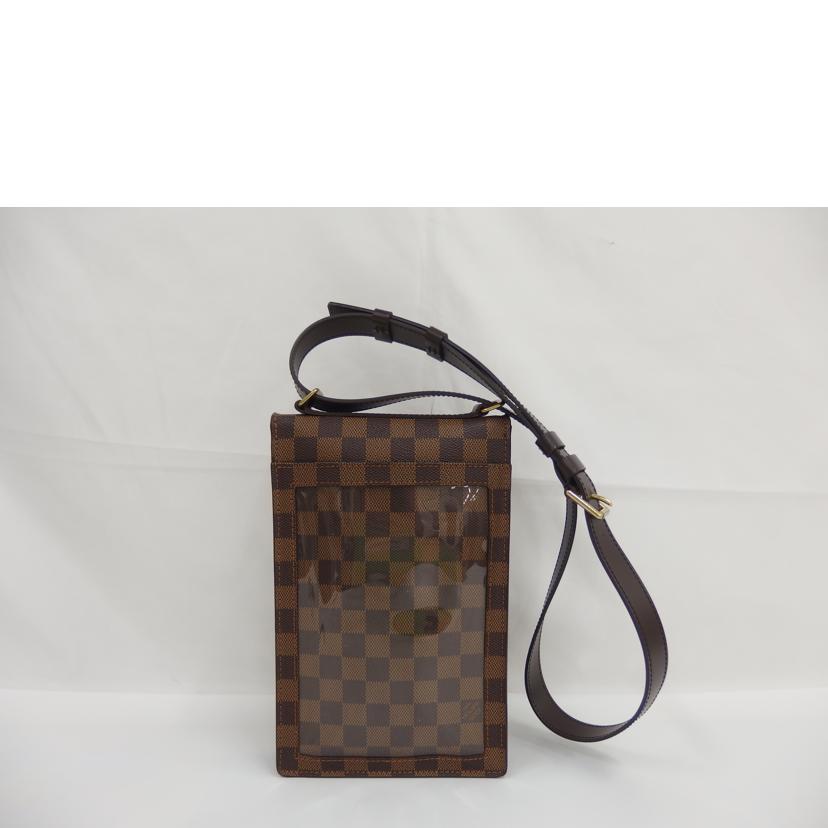 ＬＯＵＩＳ　ＶＵＩＴＴＯＮ ルイヴィトン ルイ・ヴィトン ビトン ダミエ・エベヌ 市松模様 ブラウン 茶 廃盤 ポシェット ショルダーバッグ ハンドバッグ トートバッグ ブラウン メンズ レディース 定番 人気 ＬＶ 斜め掛け 肩がけ/ポートベロー／ダミエ／エベヌ/N45271//VI1***/ABランク/82