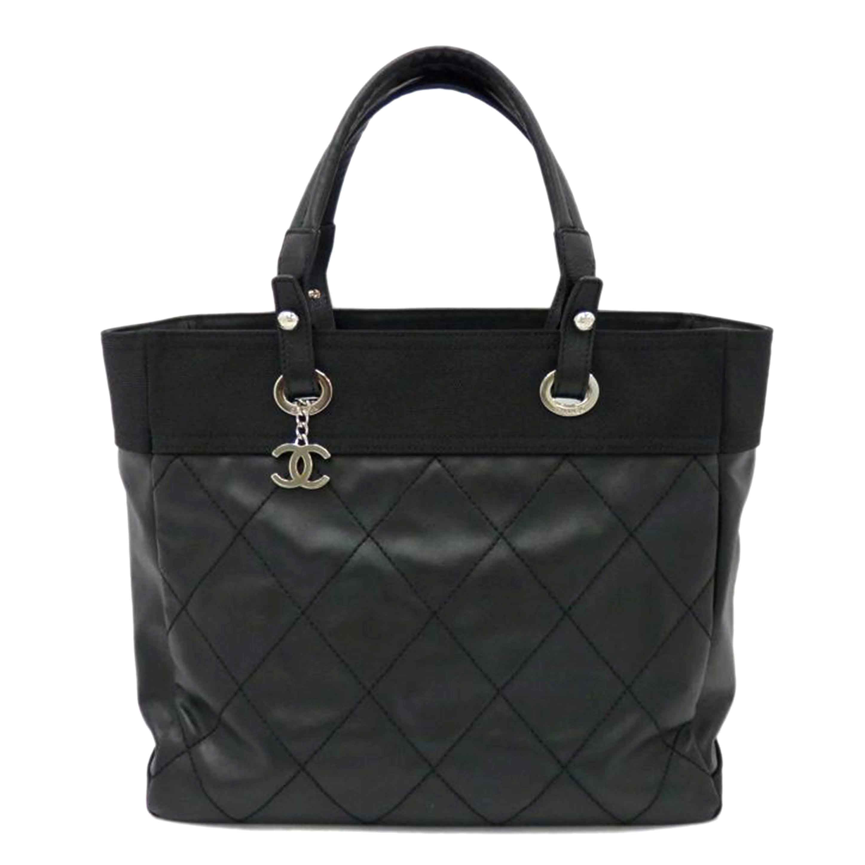 ＣＨＡＮＥＬ シャネル/パリビアリッツトートＭＭ　ナイロン／レザー//136*****/ABランク/77