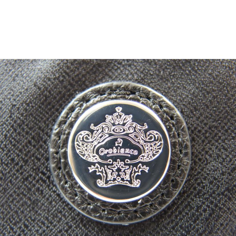 ｏｒｏｂｉａｎｃｏ オロビアンコ/オロビアンコ　レザー×ナイロンショルダーバッグ　ブラック//ABランク/83