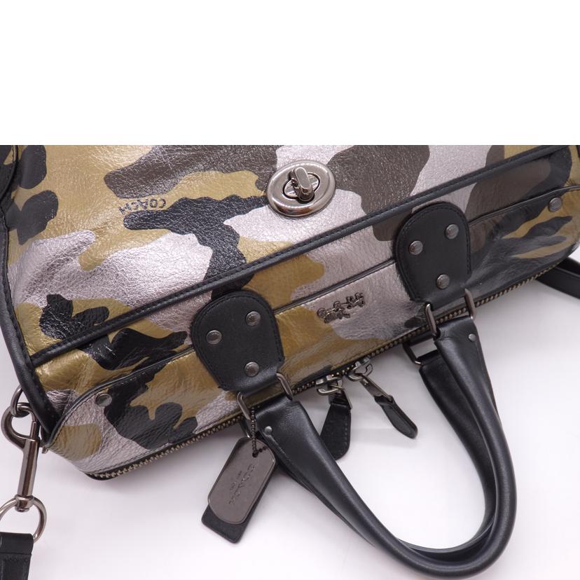 ＣＯＡＣＨ ｺｰﾁ/２ＷＡＹボストンバッグ／メタリック／カモフラ／ショルダーバッグ//ABランク/02