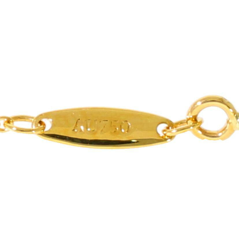 ＴＩＦＦＡＮＹ＆Ｃｏ． ティファニー　ジュエリー　ペンダント　イエローゴールド　ダイヤ　レディース　18金/Ｋ１８　バイザヤードネックレス　４０ｃｍ／７５０//Aランク/75