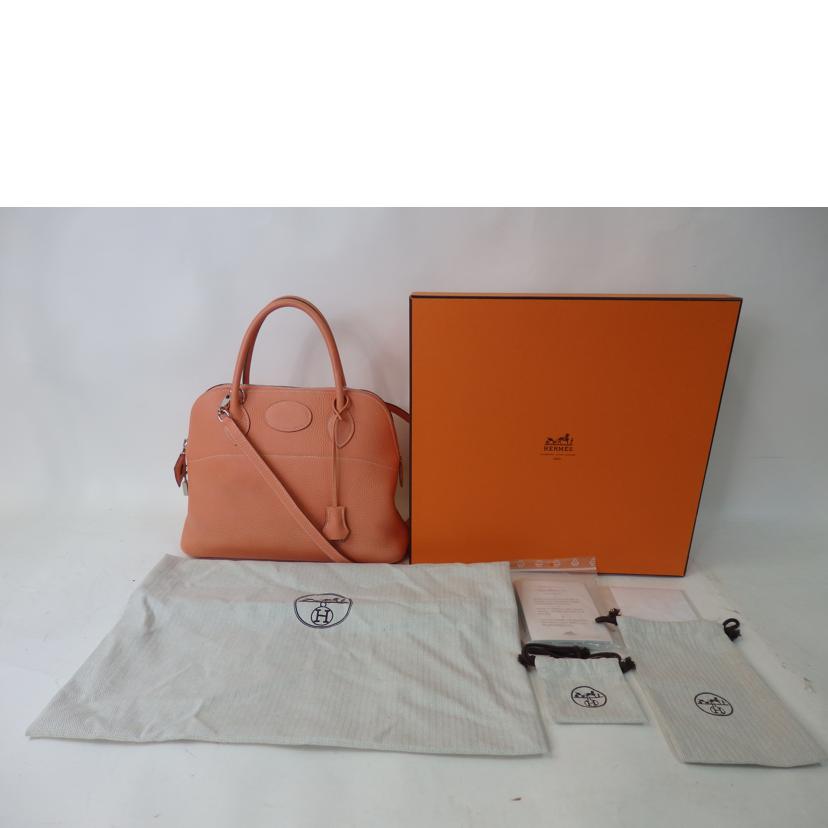 ＨＥＲＭＥＳ エルメス/ボリード３５／トリヨンクレマンス／シルバー金具／ピンク色系//□Q刻印/ABランク/84