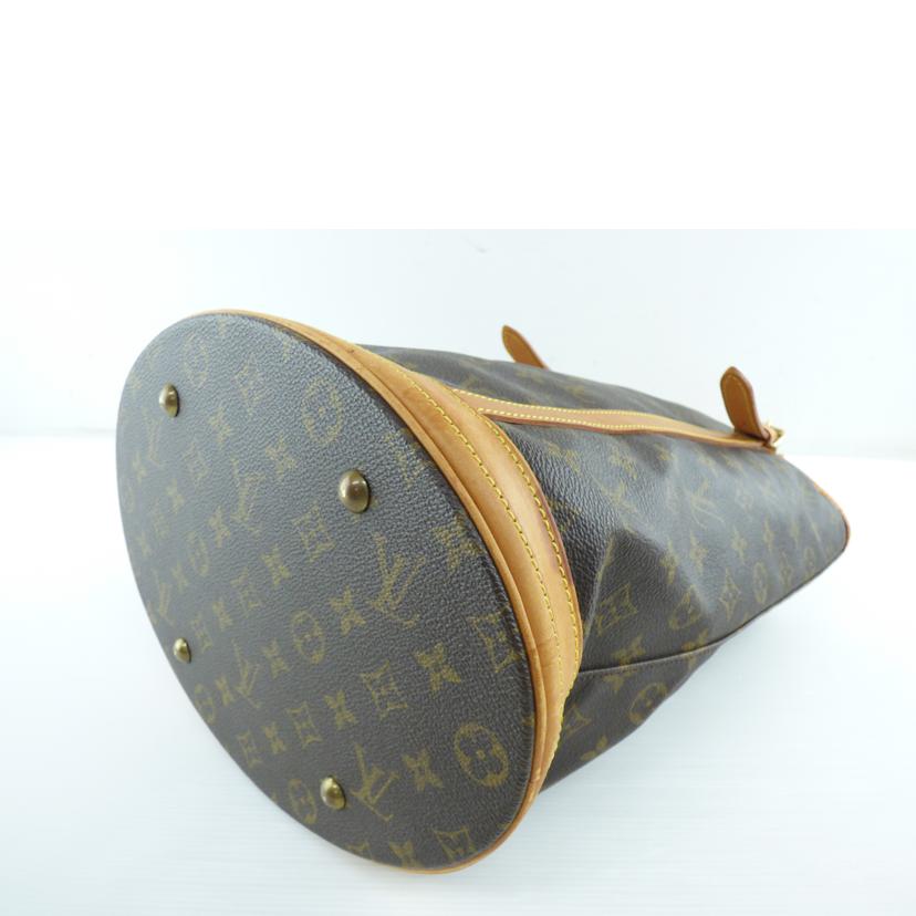 ＬＯＵＩＳ　ＶＵＩＴＴＯＮ ルイヴィトン ルイ・ヴィトン ビトン ショルダーバッグ ハンドバッグ トートバッグ ブラウン メンズ レディース 定番 人気 ＬＶ 斜め掛け 肩がけ/バケット２７／モノグラム/M42236//DK1***/Bランク/64