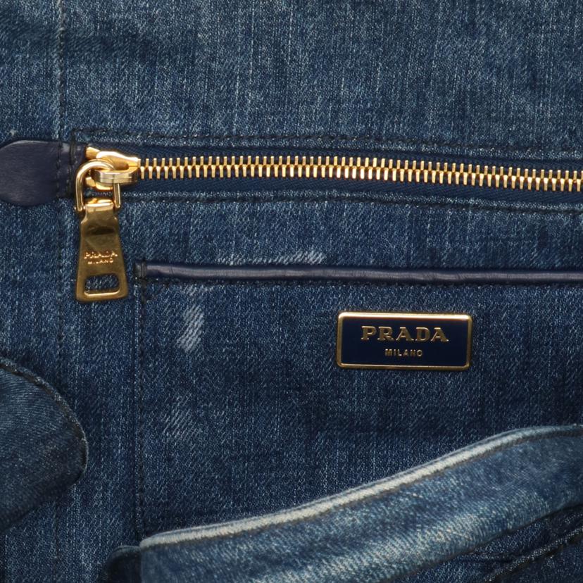 ＰＲＡＤＡ プラダ/カナパトートバッグ／デニム/B1877B//Bランク/75