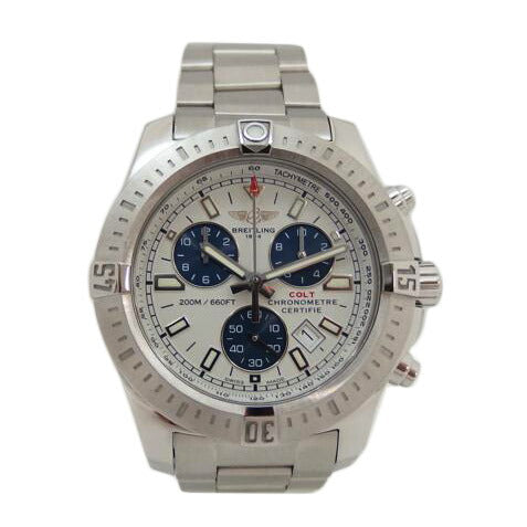 ＢＲＥＩＴＬＩＮＧ ﾌﾞﾗｲﾄﾘﾝｸﾞ/コルト・クロノグラフ／クォーツ/A7338811/G790//6006360/Aランク/82