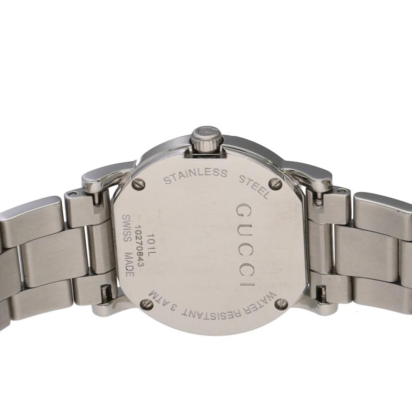ＧＵＣＣＩ グッチ/Ｇラウンド・ブラック／レディース／クオーツ/101L//102*****/ABランク/75