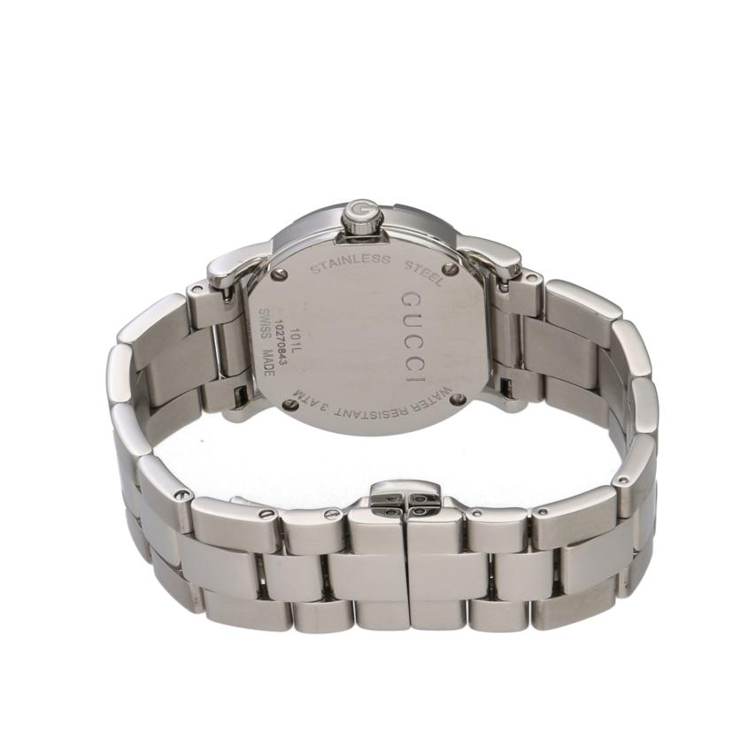 ＧＵＣＣＩ グッチ/Ｇラウンド・ブラック／レディース／クオーツ/101L//102*****/ABランク/75