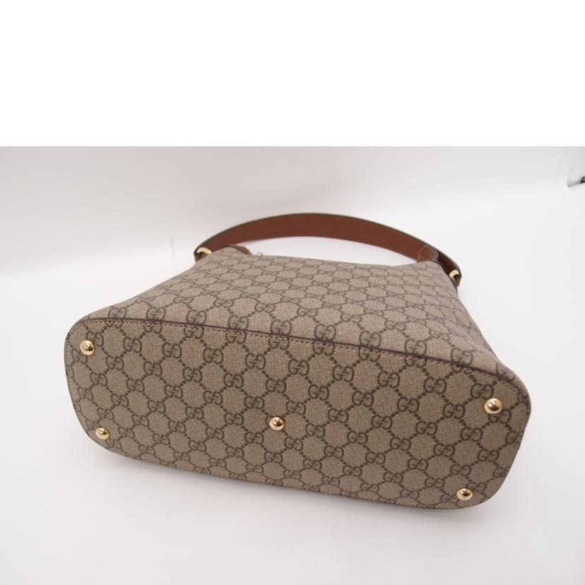 ＧＵＣＣＩ グッチ/ＧＧスプリームホーボー／ブラウン/414930//525040/SAランク/69