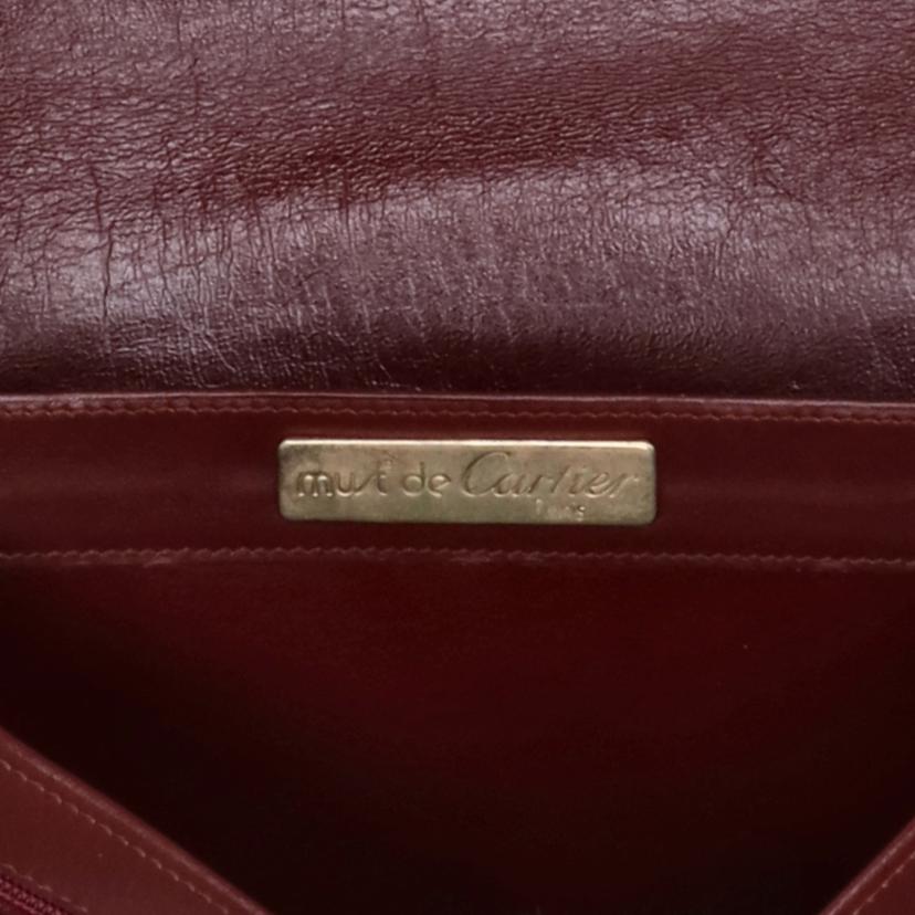 Ｃａｒｔｉｅｒ　 Cartier /マストラインレザークロスボディ　//Bランク/75