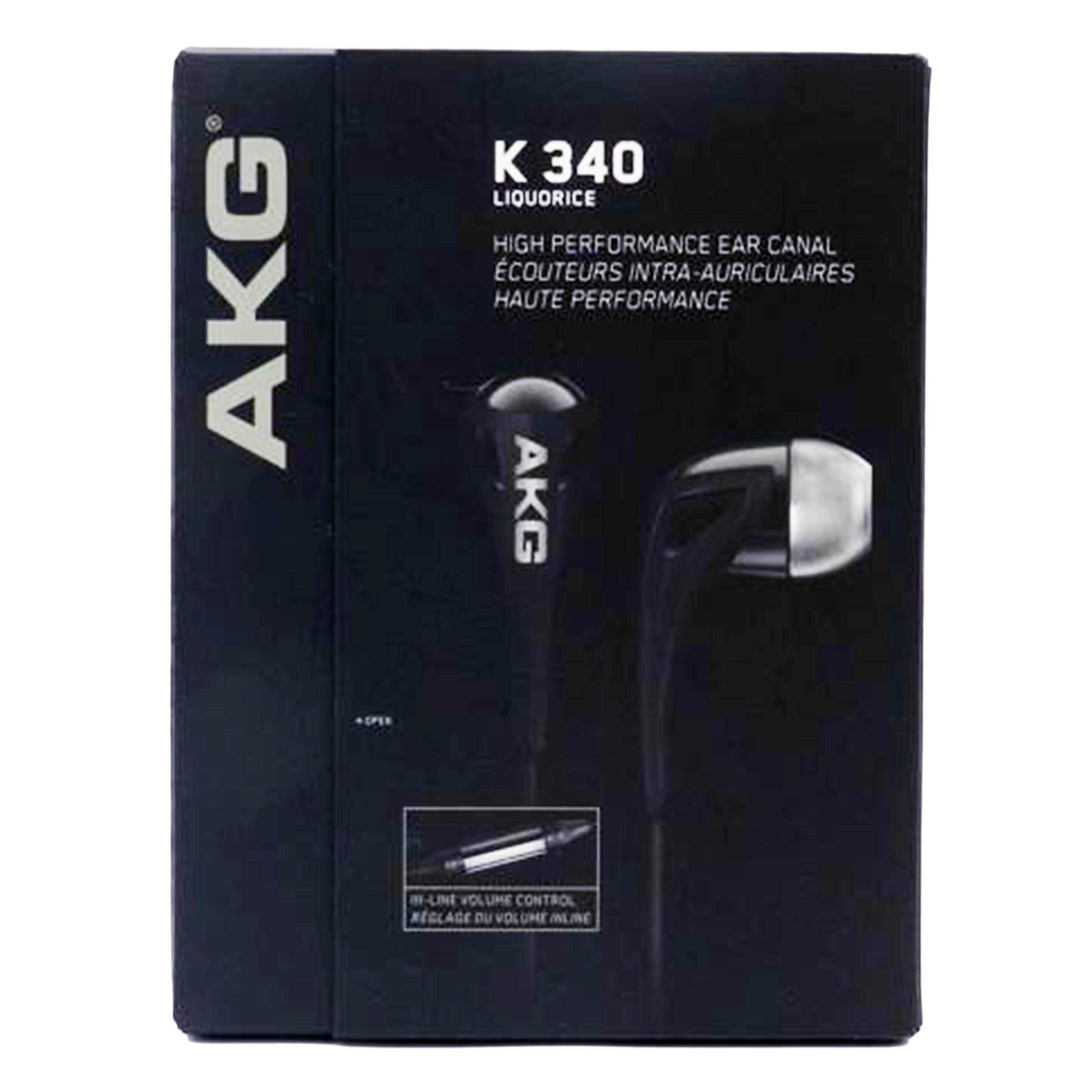 ＡＫＧ アーカーゲー/密閉型カナルイヤホン/K340 LIQUORICE//Sランク/69